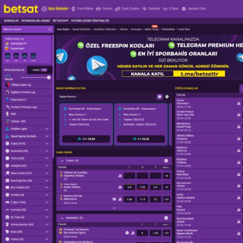 Betsat ekran görüntüsü