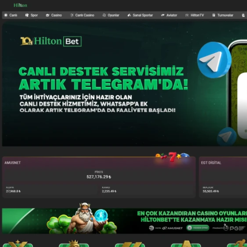 Hiltonbet ekran görüntüsü