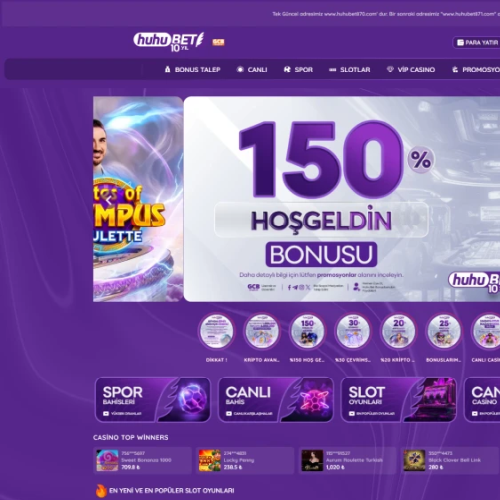 Huhubet ekran görüntüsü