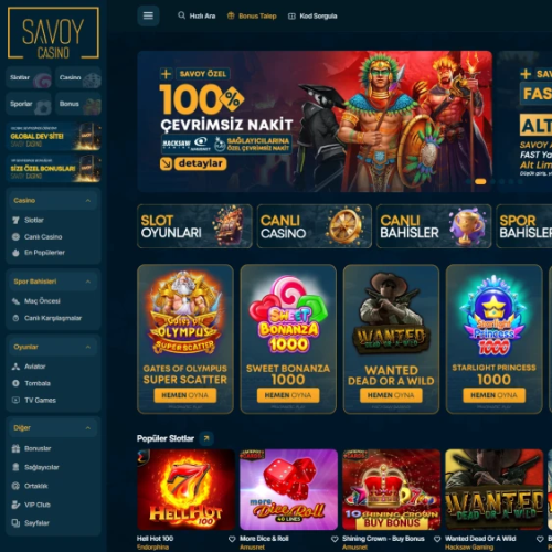 Savoy Casino ekran görüntüsü